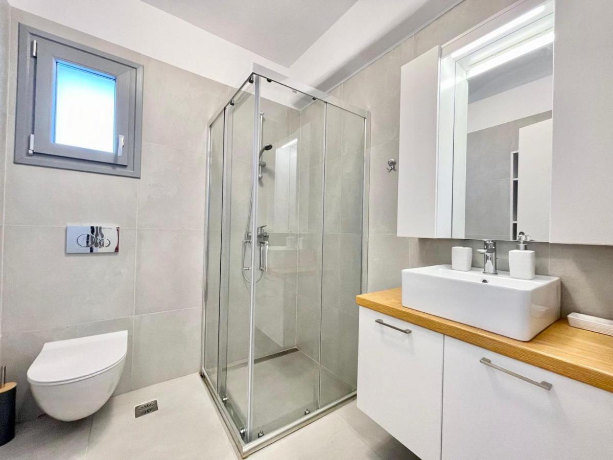 Hosting Moments Private Pool Holiday Home Ano Mera Dış mekan fotoğraf